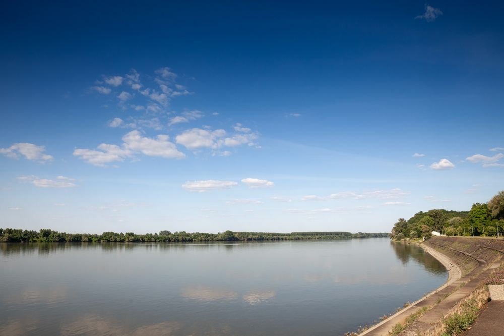 Panorama,Of,The,Danube,River,(rijeka,Dubav),In,Sarengrad,,In