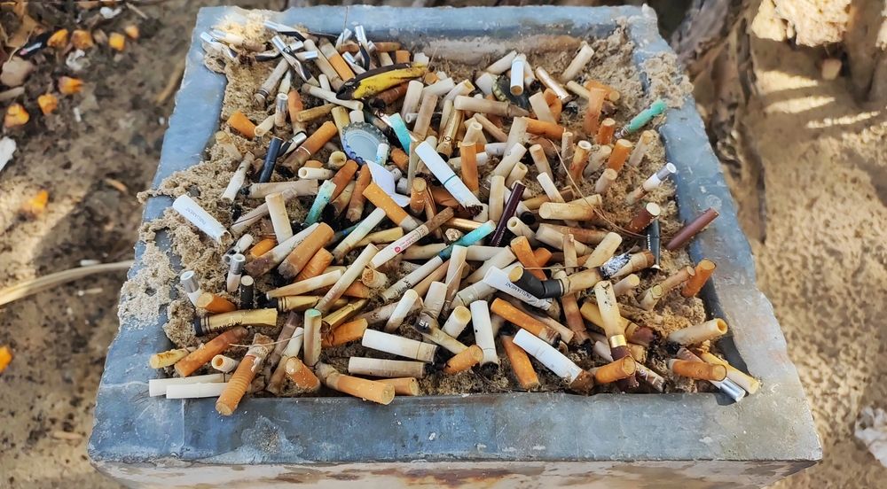 Phuket,,Thailand,-,4,May,,2023,:,Cigarette,Butts,Dumped