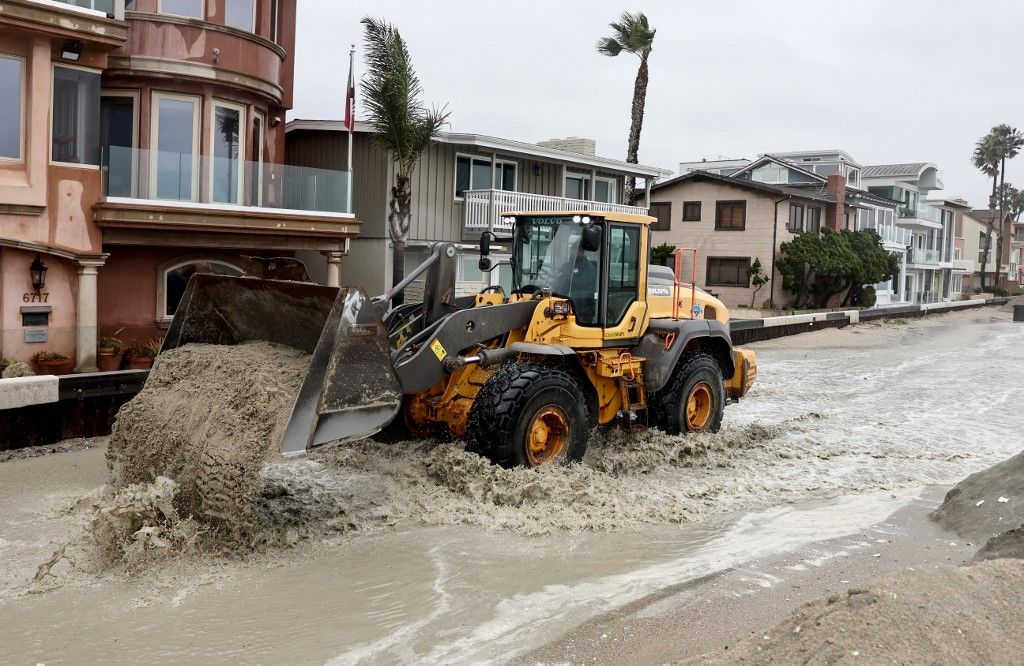 Massive Rain Storm Puts Almost All Of California Under Flood Watch