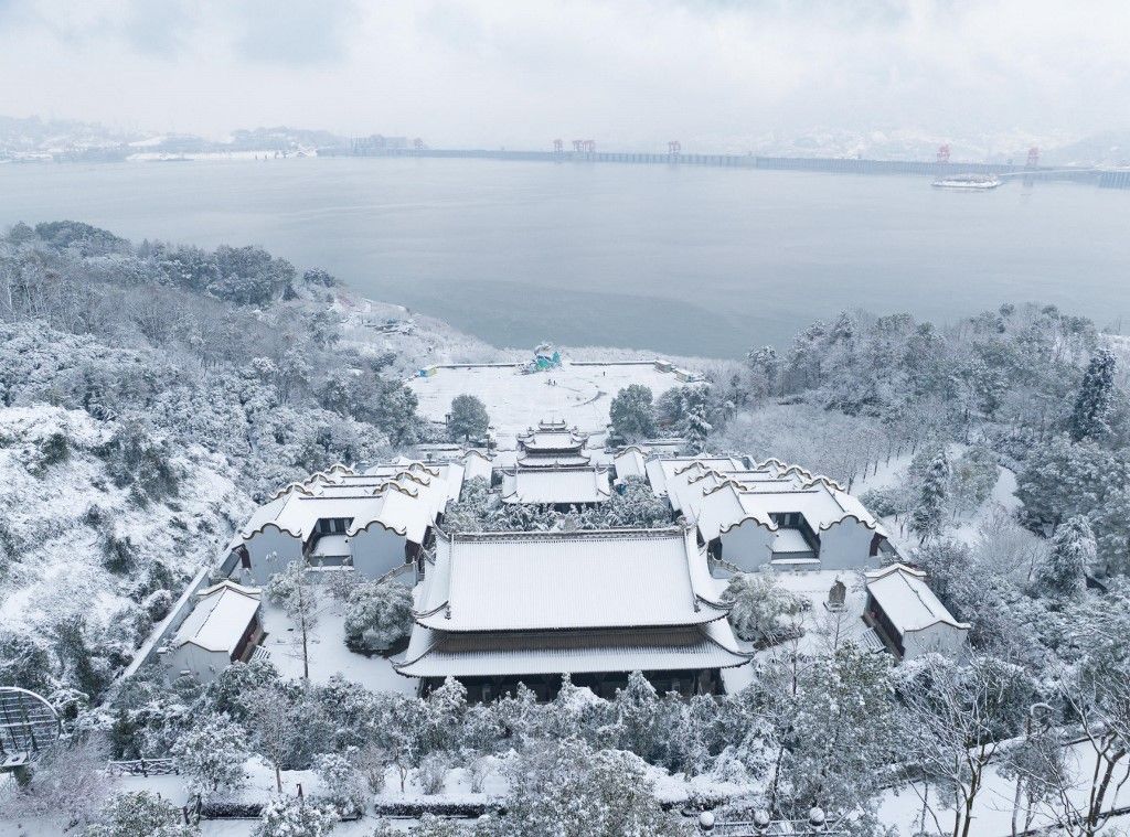 Snow scenery in Yichang