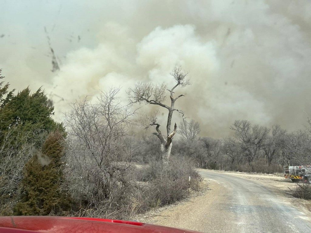 Texas issues disaster declaration as wildfires burn out of control