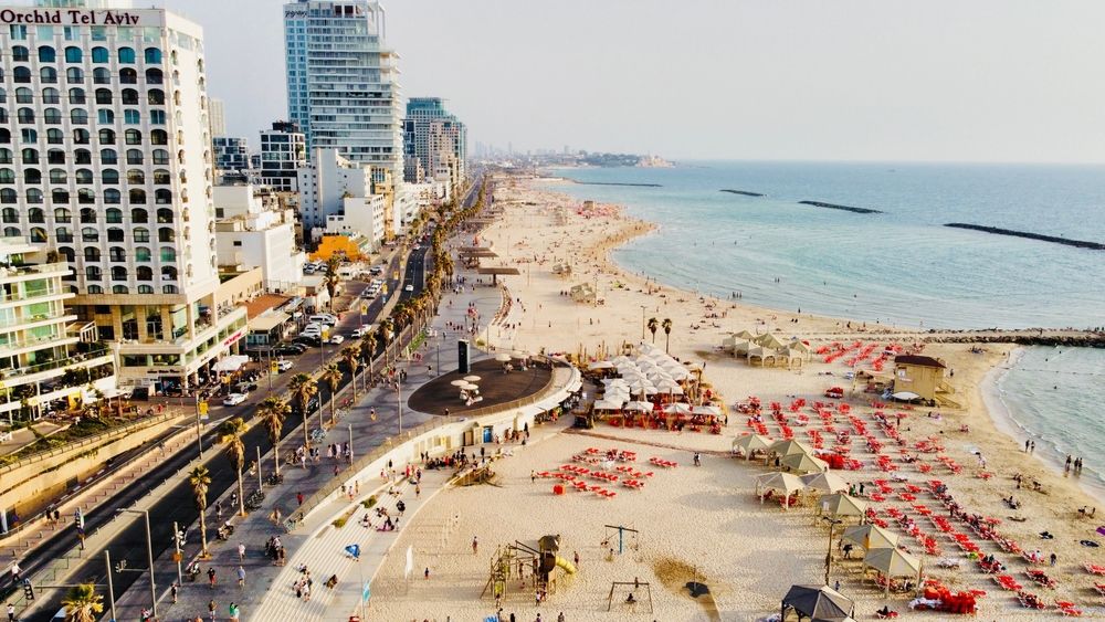 Tel,Aviv,,Il,-,Jun,03,,2022:,An,Aerial,Drone