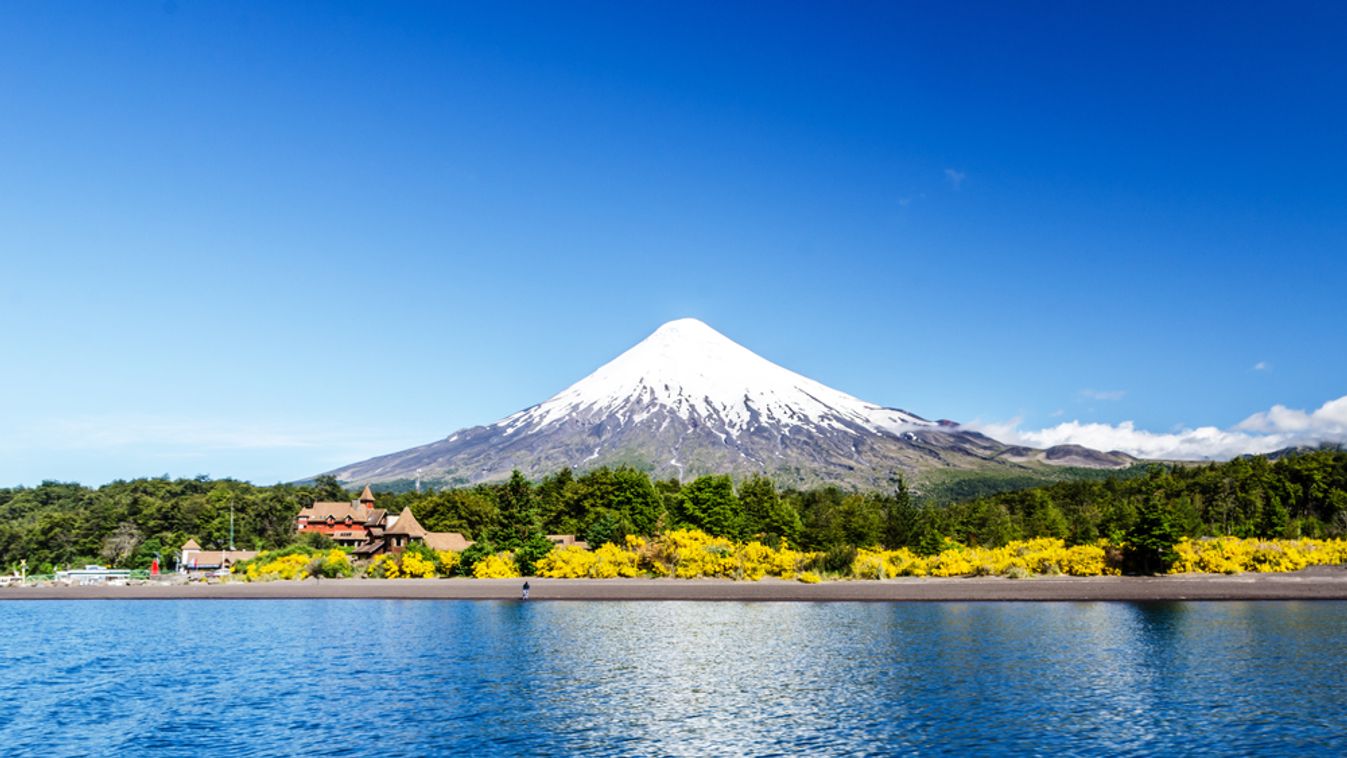 Osorno,Volcano,And,Llanquihue,Lake,,Parque,Nacional,Vicente,Pérez,Rosales,