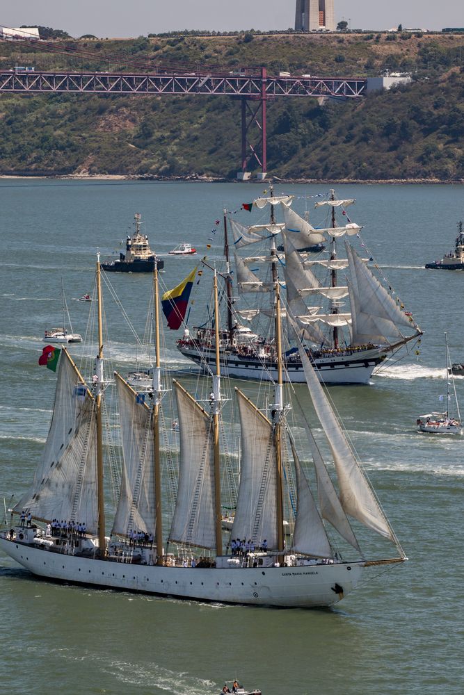 Lisbon,,Portugal:,25th,July,,2016,-,Tall,Ships,Race,Is