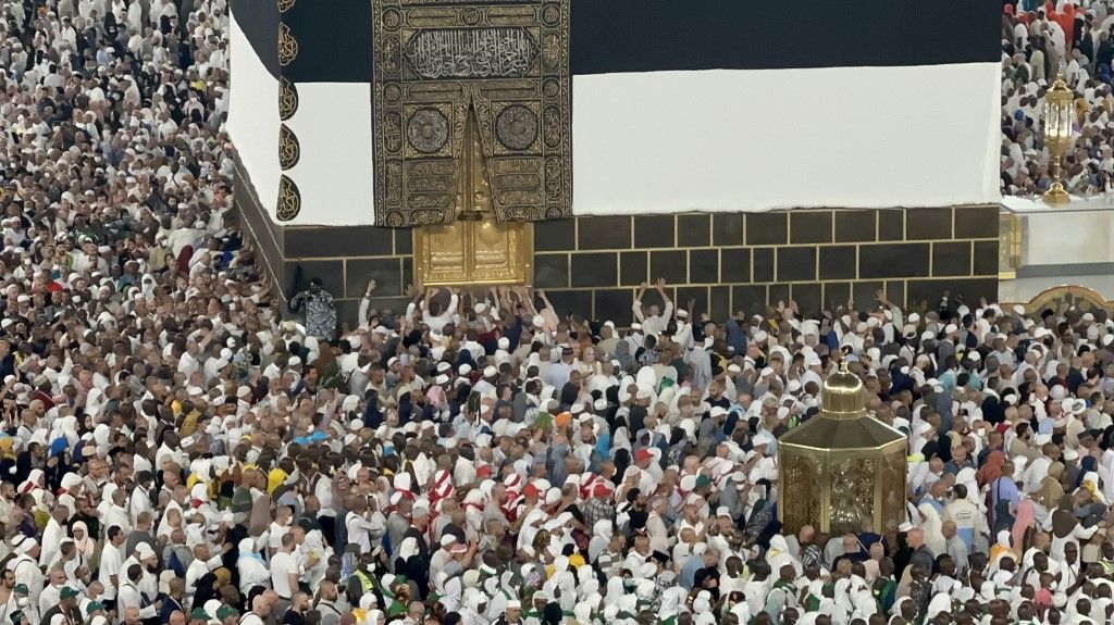 Hajj pilgrimage in Mecca