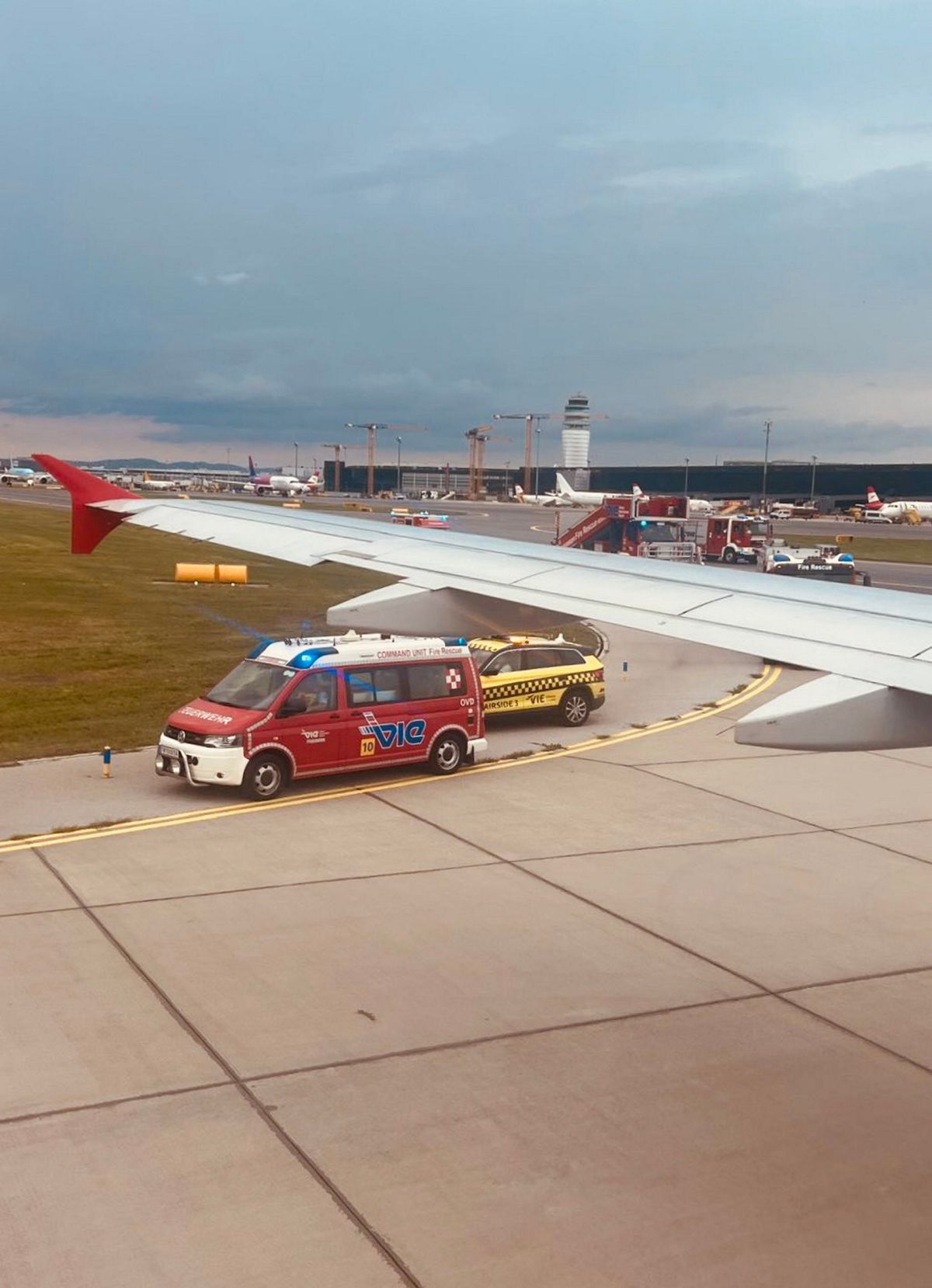 Passenger plane suffers severe hailstorm damage