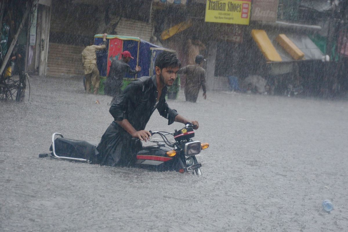 PAKISTAN-RAWALPINDI-MONSOON RAIN