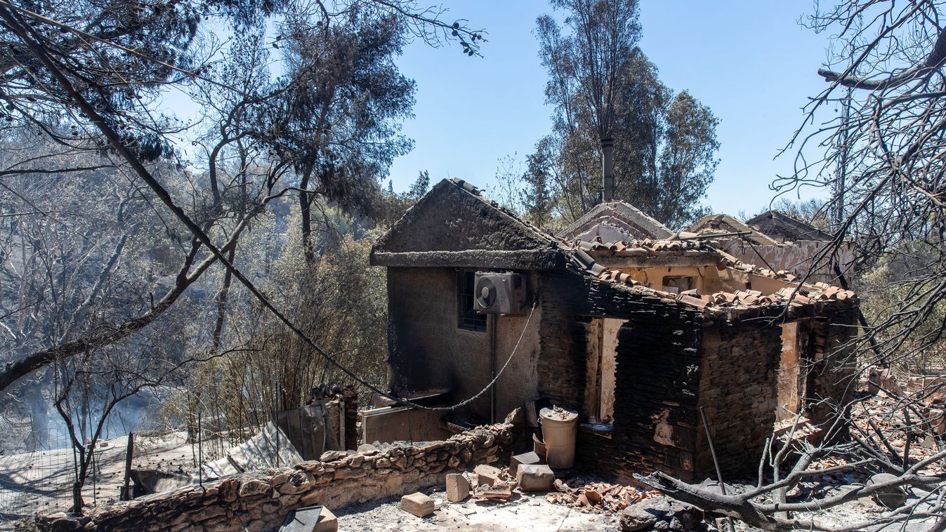 GREECE-ATHENS-WILDFIRE