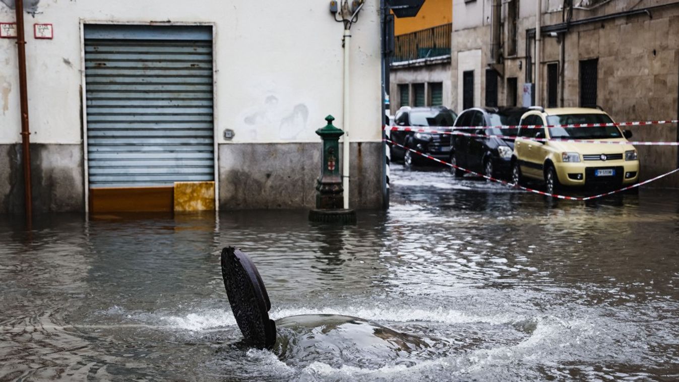 Storm And Flooding Of Ponte Lambro In Milan