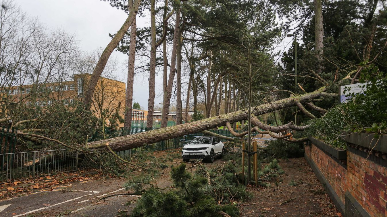 Strong winds will continue to hit the UK on Sunday in the wake of Storm Darragh