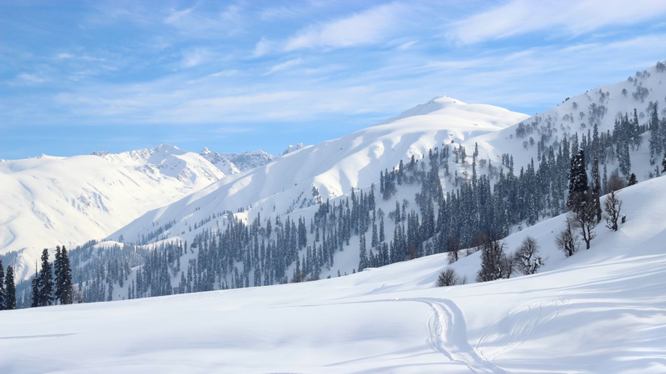 Gulmarg,Kashmir,Snow,Mountains,Sport,Bike