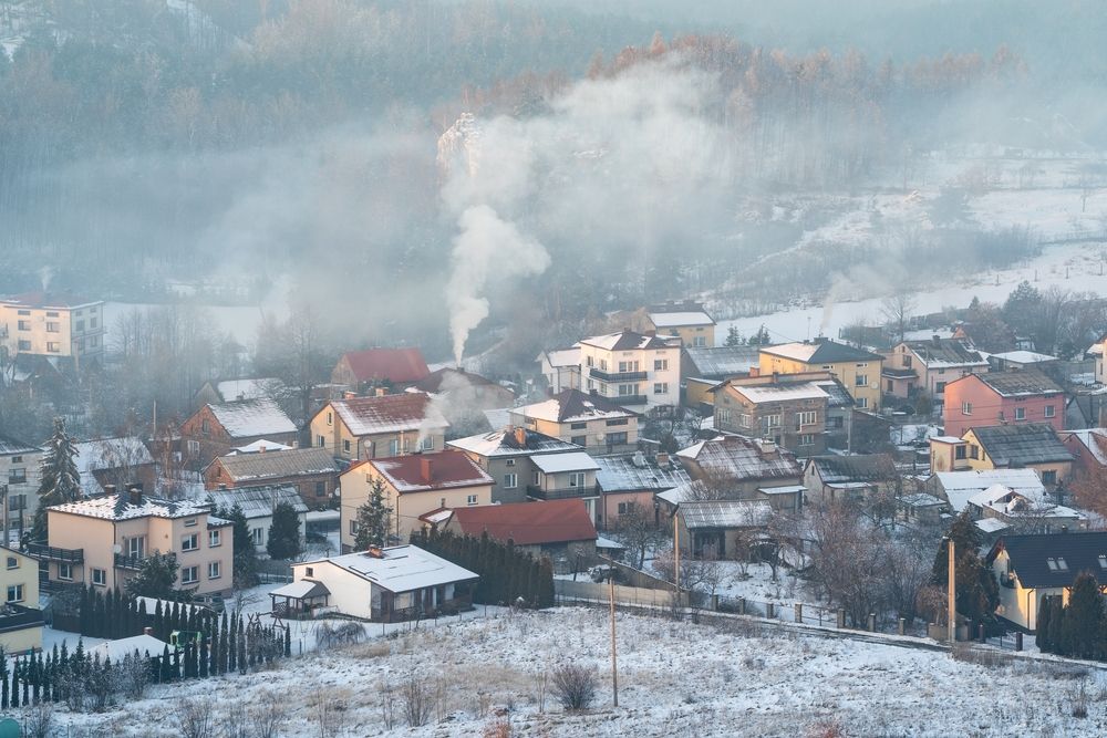 levegő, füst, hideg