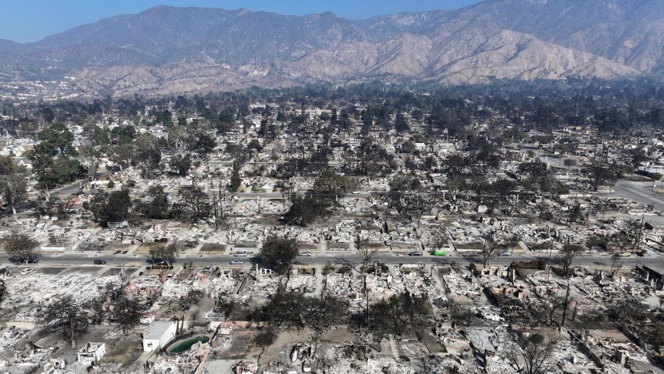 Powerful Winds Fuel Multiple Fires Across Los Angeles Area