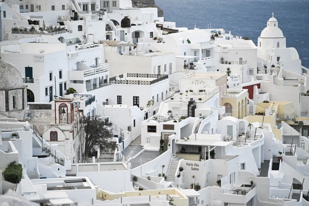 Szantorini után amorgos is veszélyben