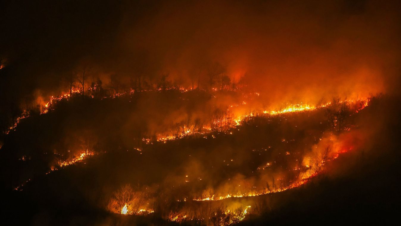 CROATIA-SUSNJEVICA-WILDFIRE