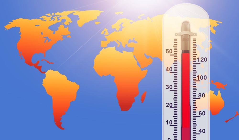 Thermometer,With,A,High,Temperature,Against,The,Map,Backdrop