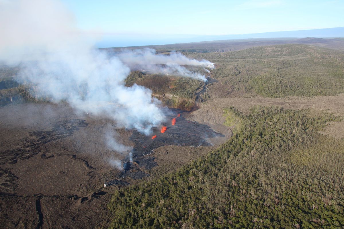 A Kīlauea kitörése 2024-ben