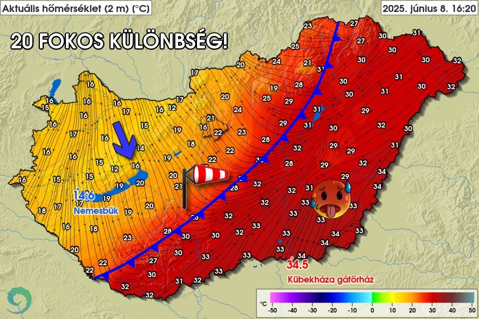 időjárás
