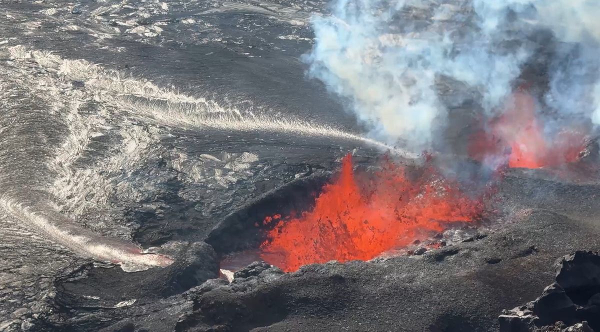 A Kilauea a világ egyik legaktívabb vulkánja, és ezt rendre bizonyítja is