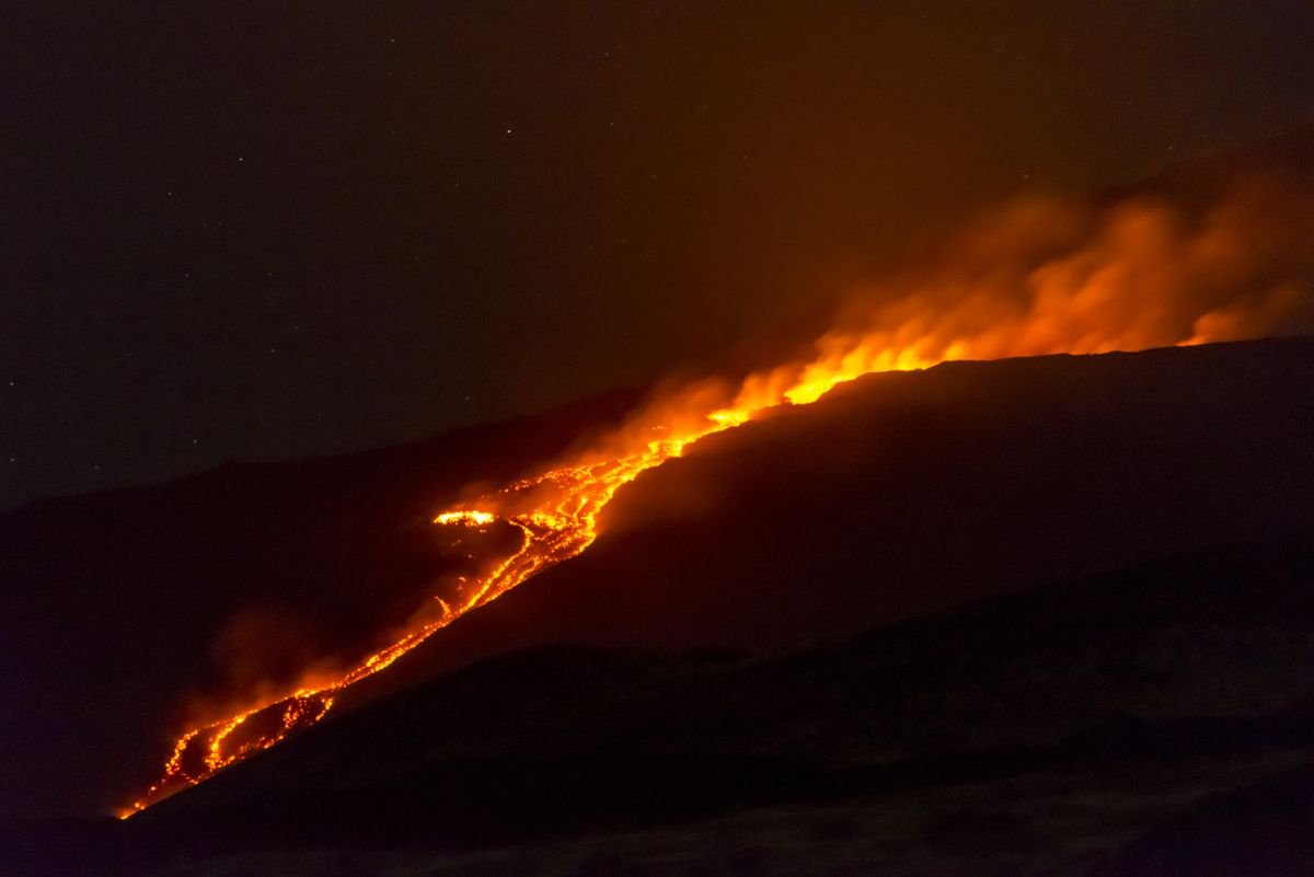 Ismét kitört az Etna