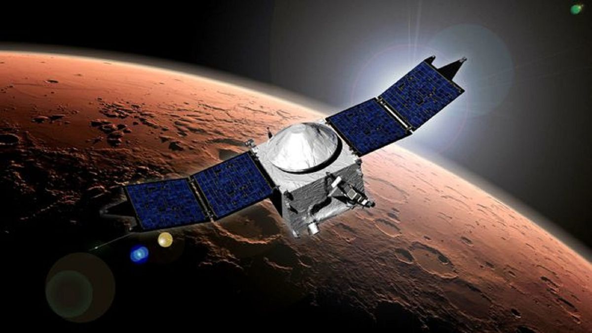 A Mars körül keringő MAVEN-nel megszakadt a kacsolat