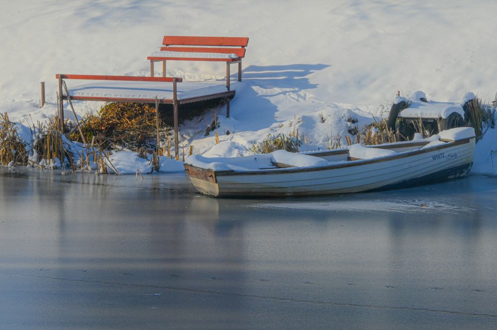 Befagyott Balaton 2026. januárjában