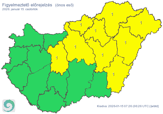 Ónos esőre is érvényben van a figyelmeztetés