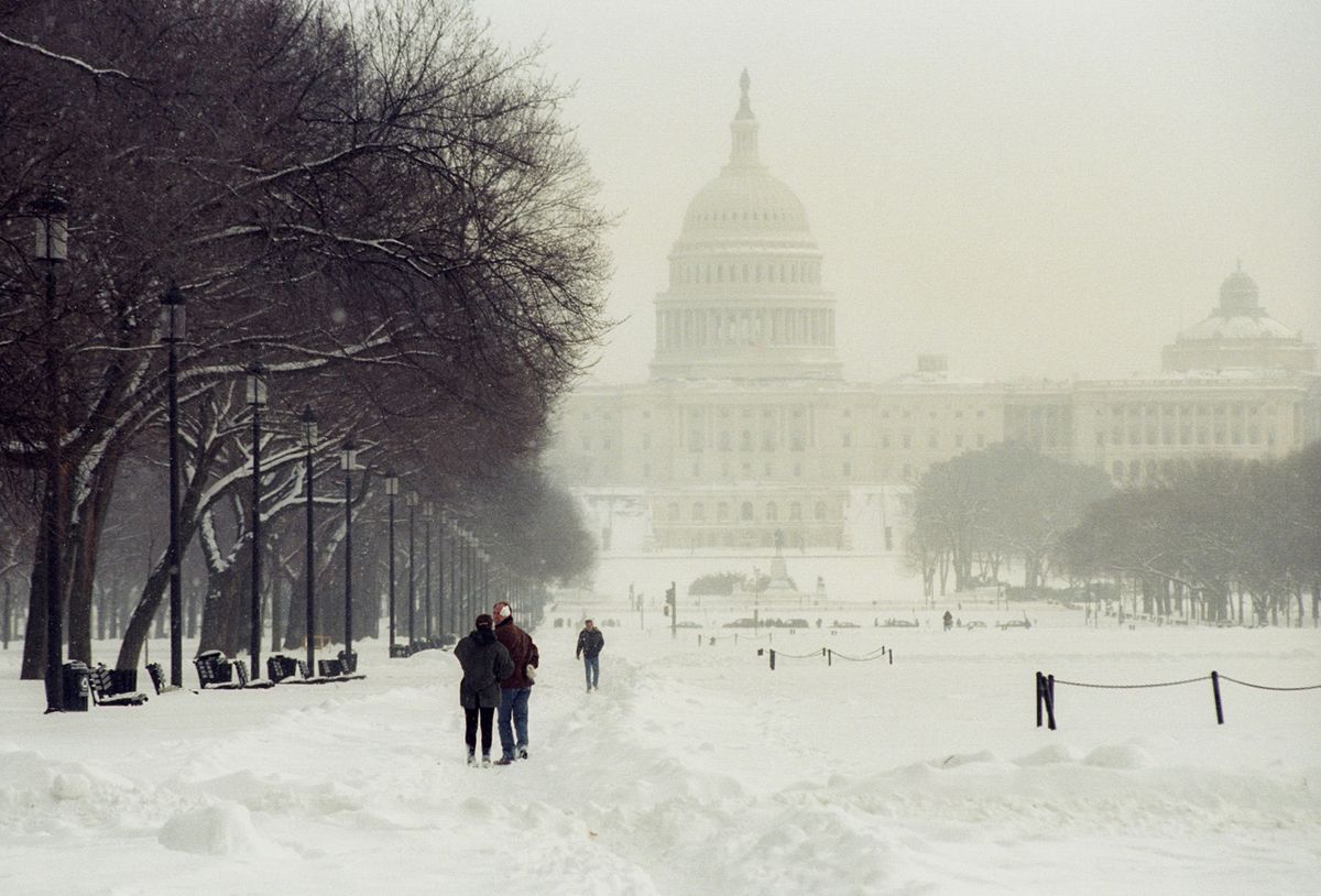 Winter Storm in Washington, DC
