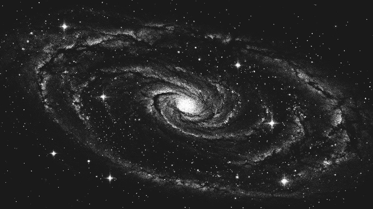 Találtak egy galaxist, ami csak sötét anyagból áll (illusztráció)