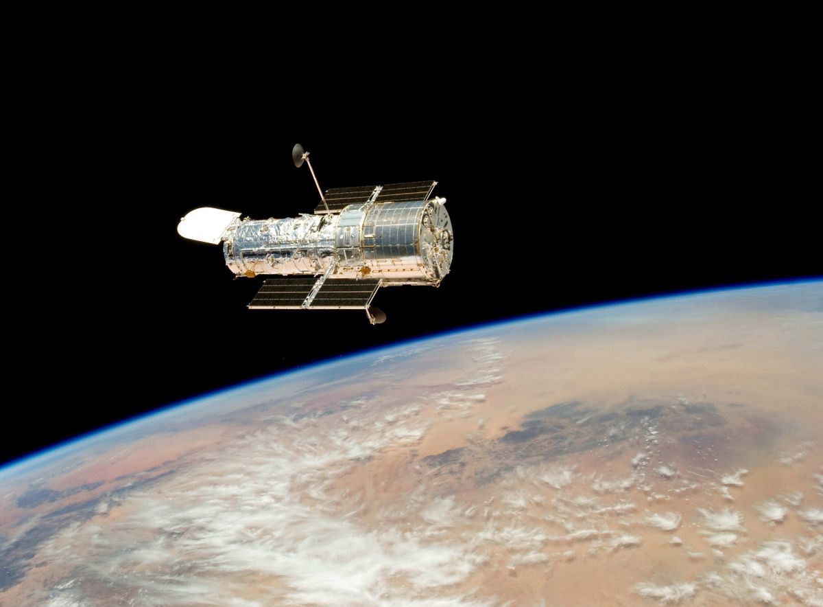 A NASA Hubble űrtávcsőjéről készült archív felvétel 2009. május 19-én készült.
