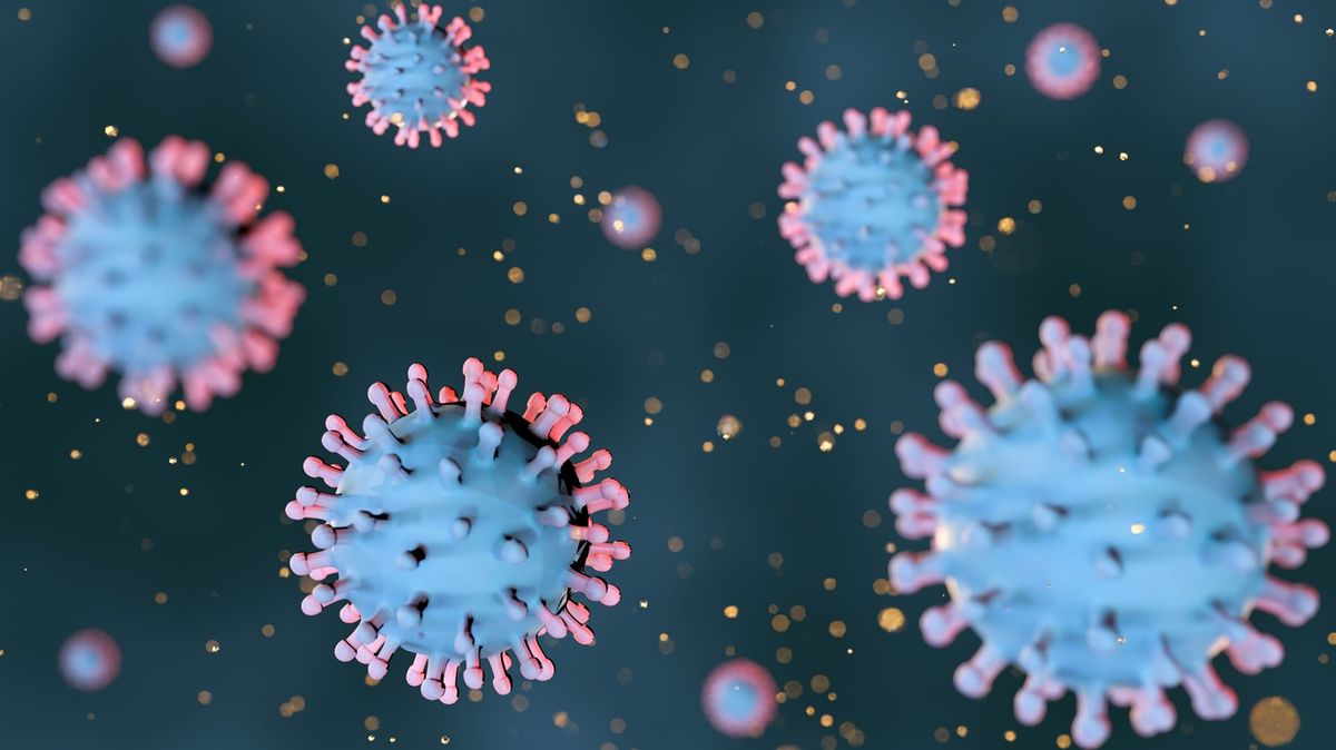 A chikungunyavírus renderelt illusztrációja