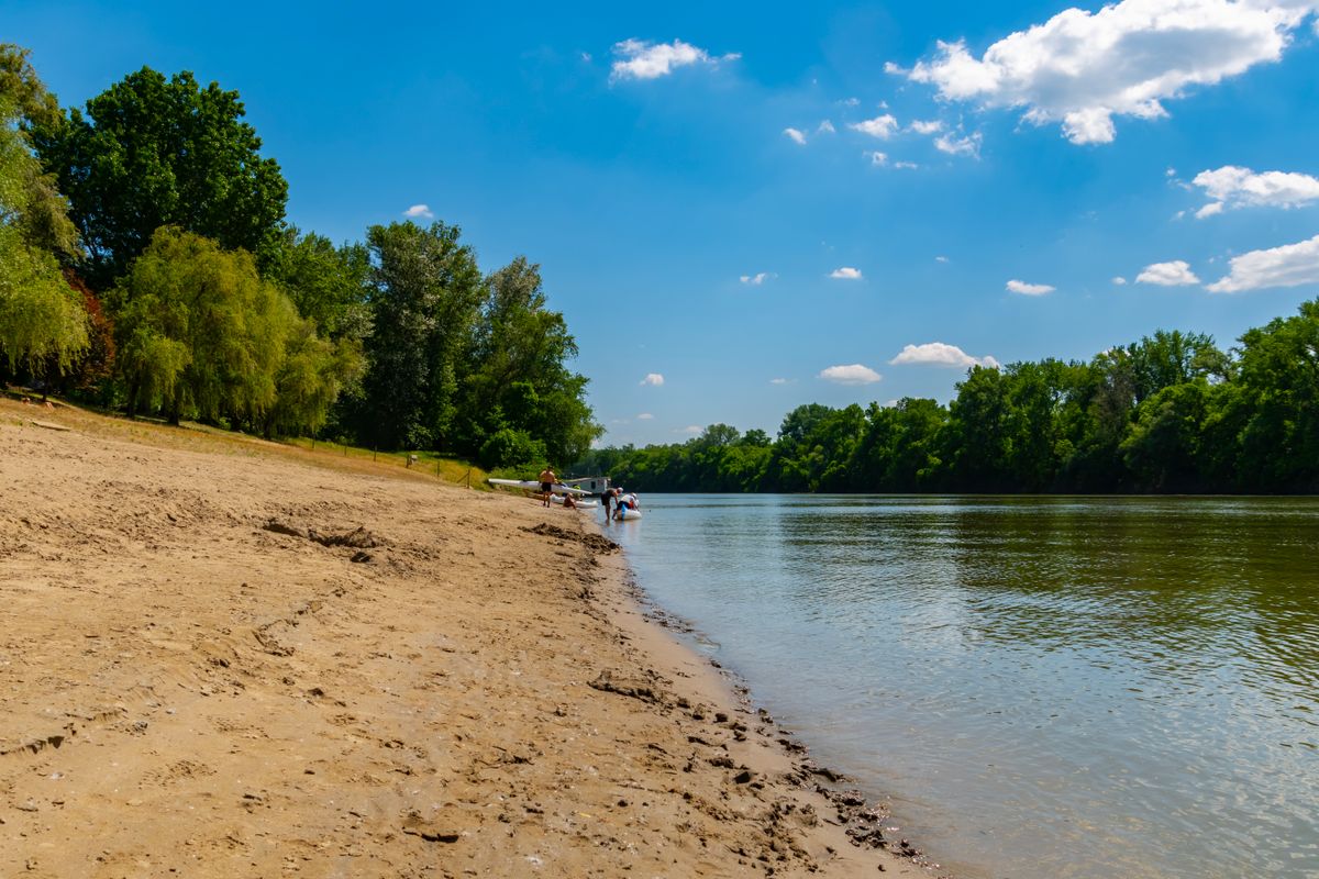 A Tisza vízállása.